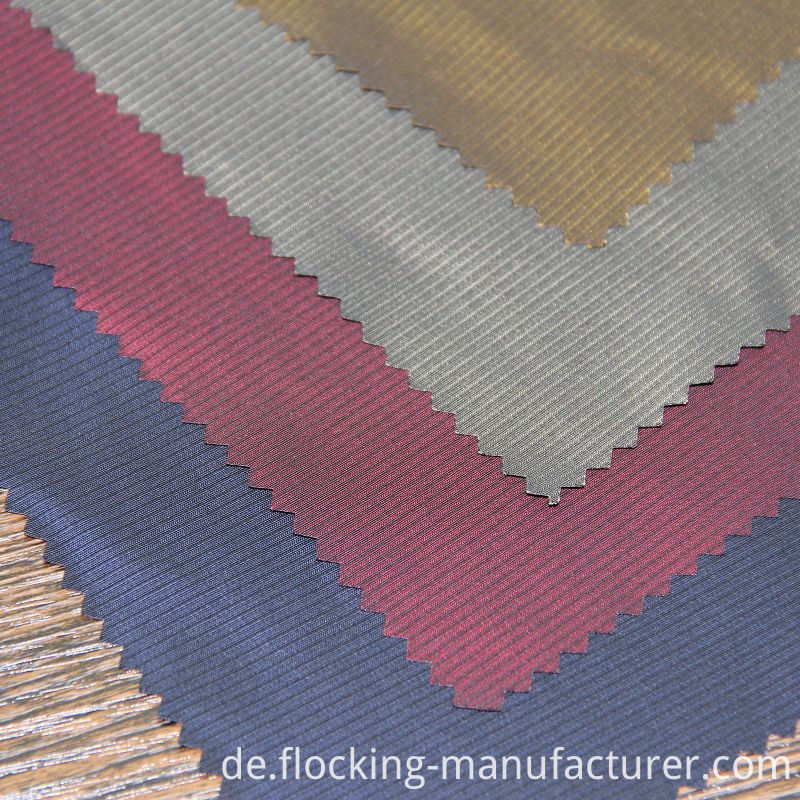 Polyester Striped Semi Memory Fabric for Casual Jackets